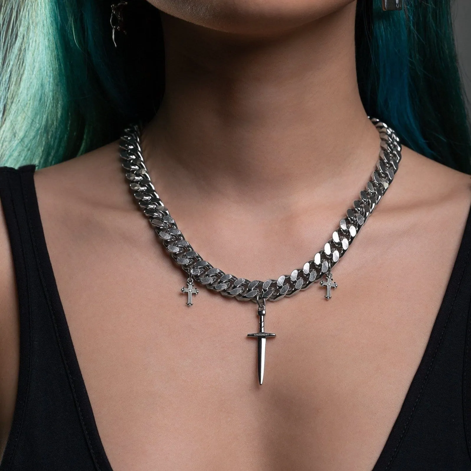"Crusader" 11mm Cuban Chain