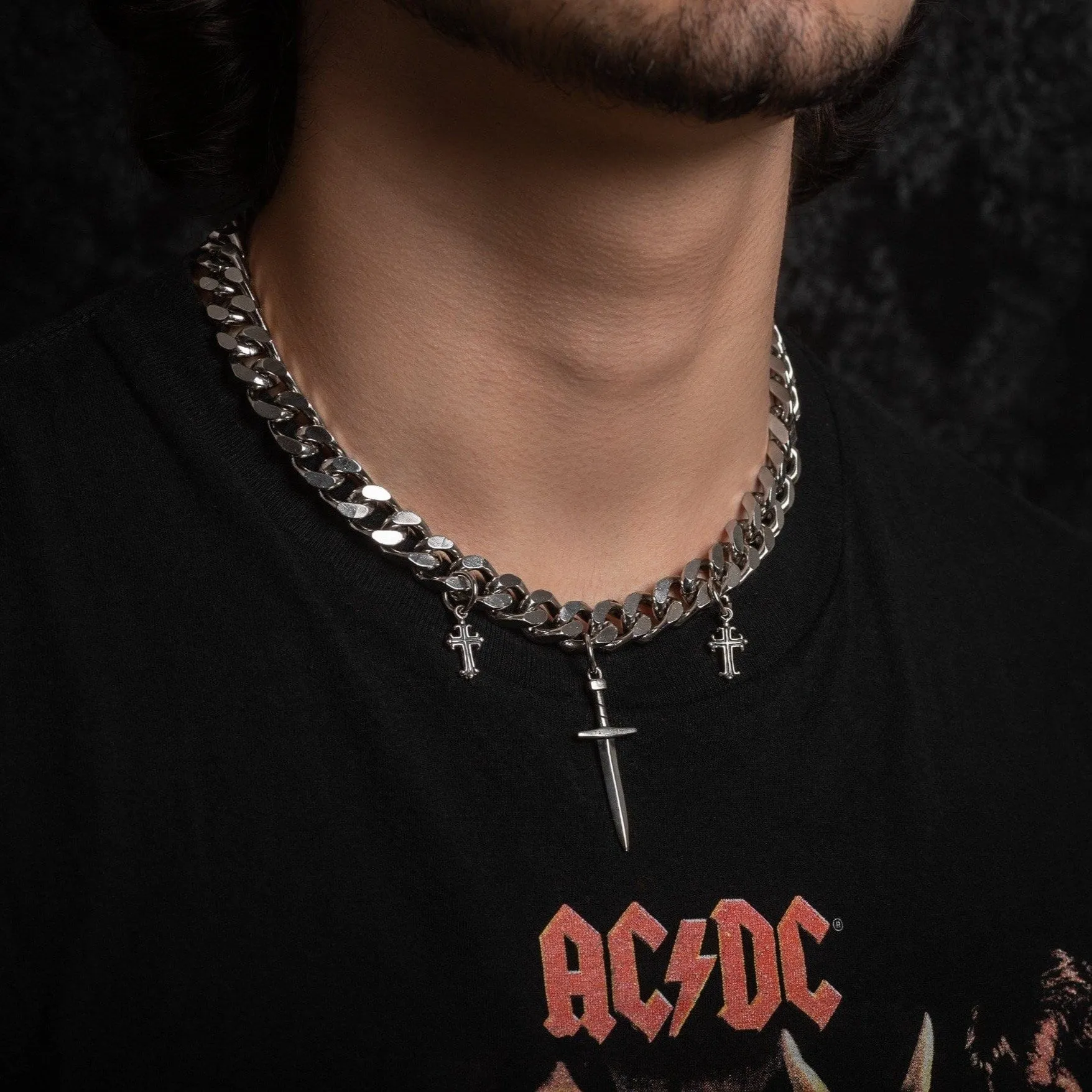 "Crusader" 11mm Cuban Chain
