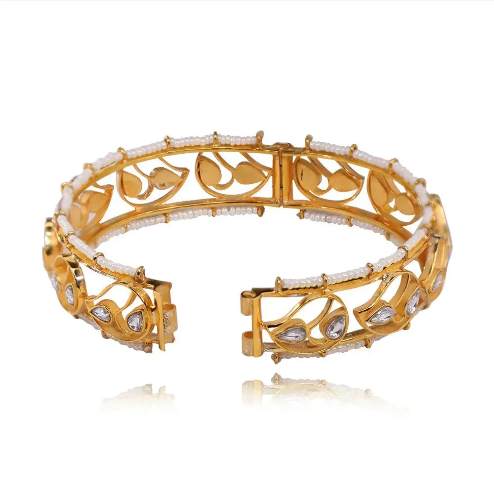 Silver 92.5 Aam Ras Bangle