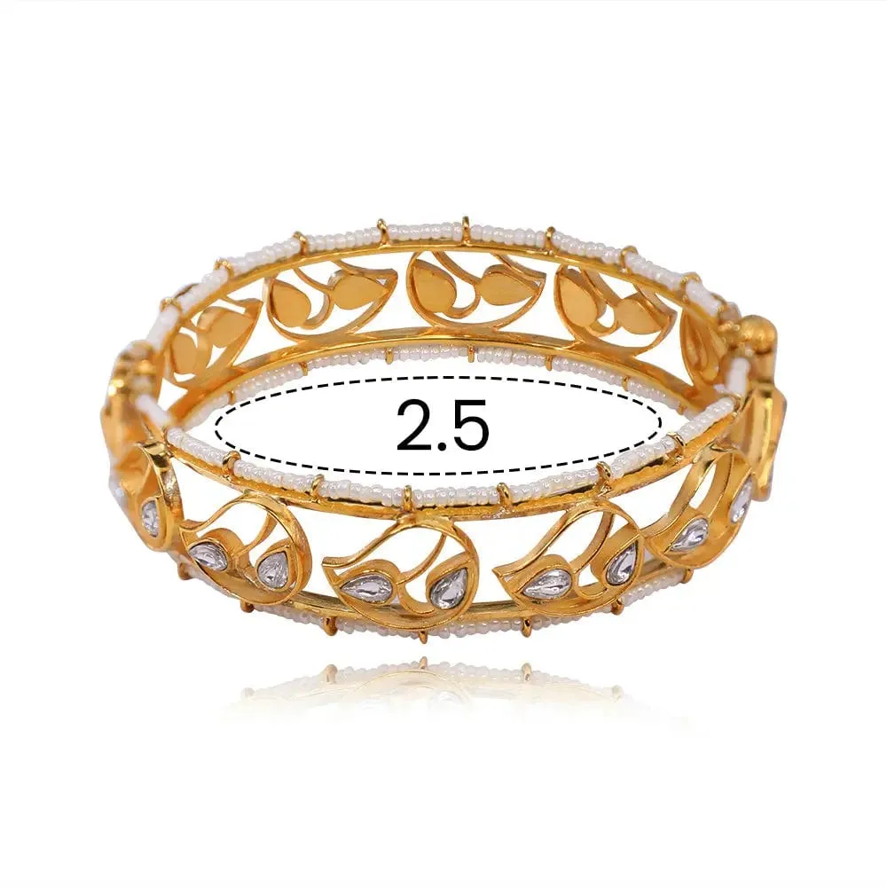 Silver 92.5 Aam Ras Bangle