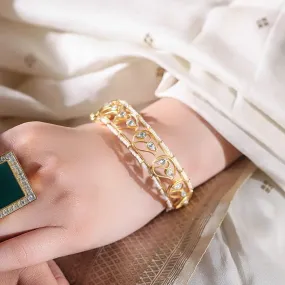 Silver 92.5 Aam Ras Bangle