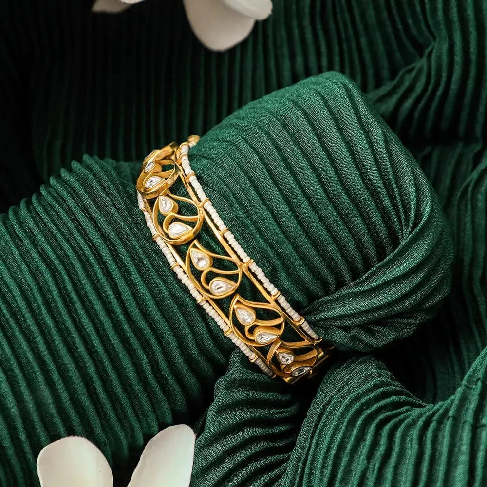 Silver 92.5 Aam Ras Bangle