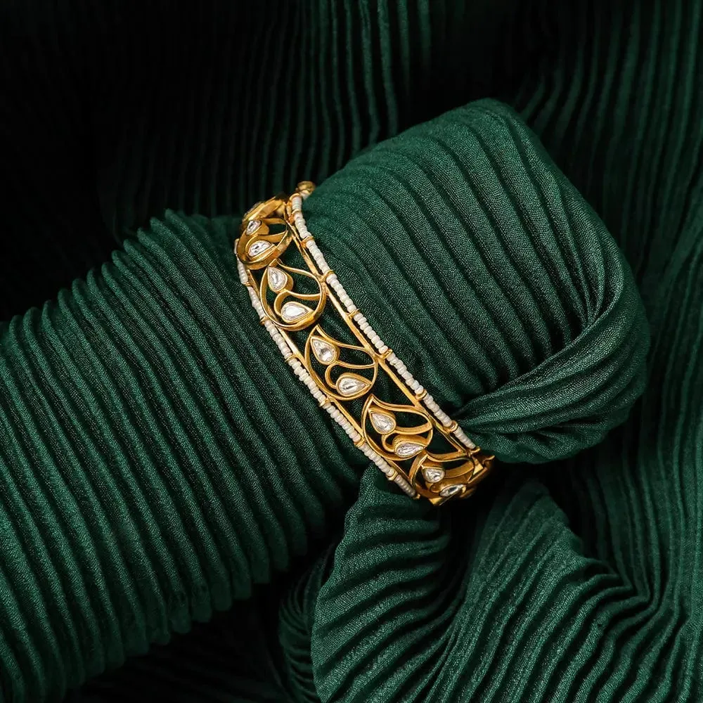 Silver 92.5 Aam Ras Bangle