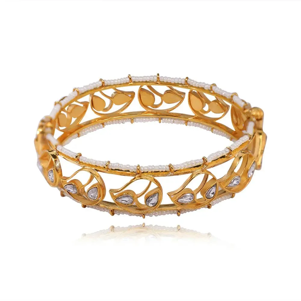 Silver 92.5 Aam Ras Bangle