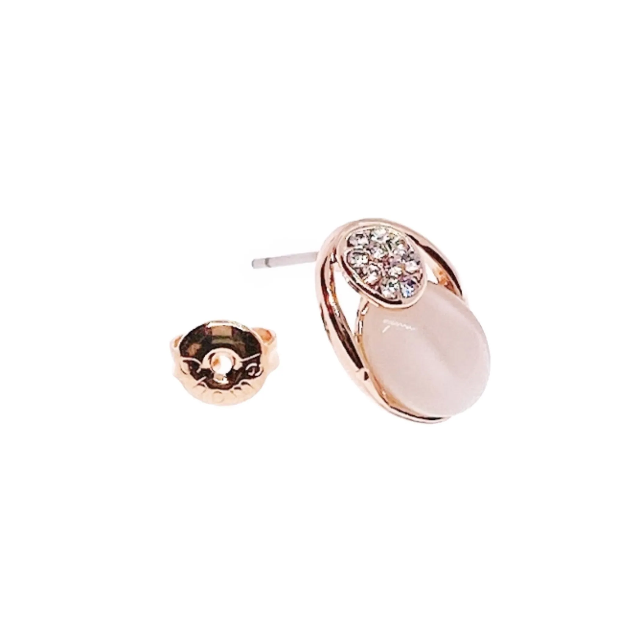 Simulated Moonstone Earrings