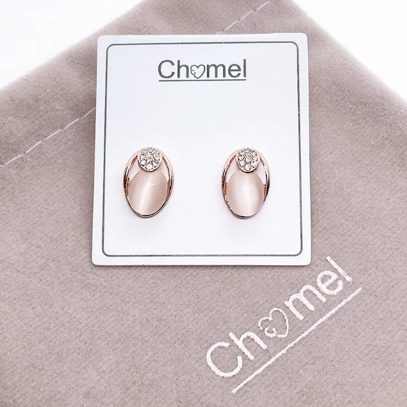 Simulated Moonstone Earrings