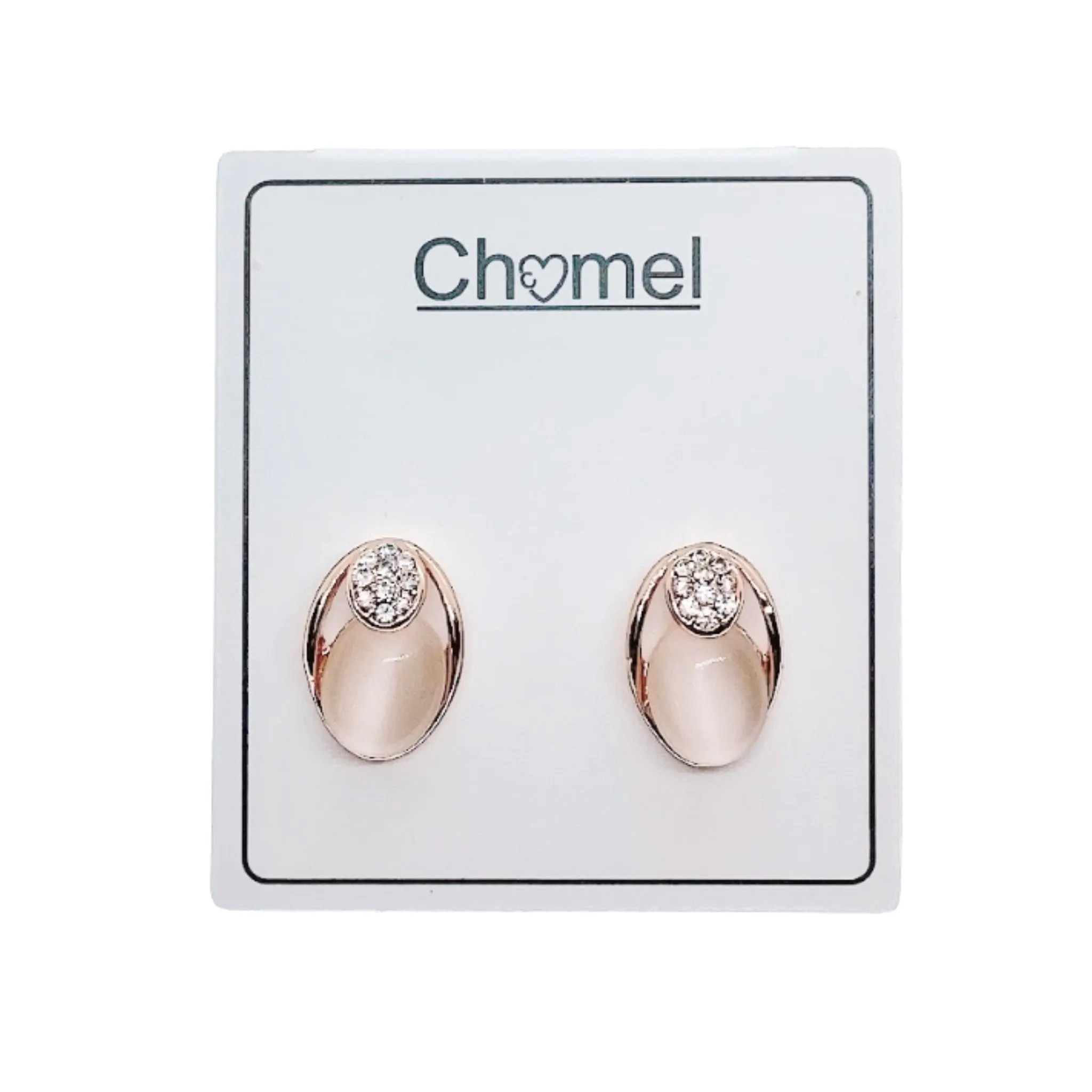 Simulated Moonstone Earrings