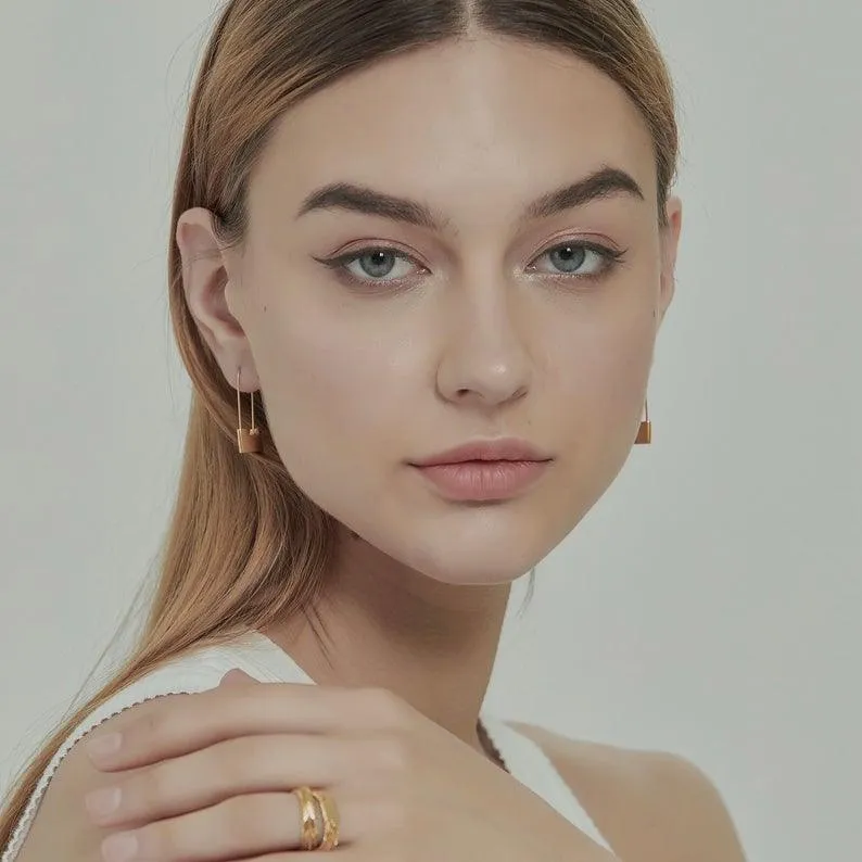 Tania Lock Earrings