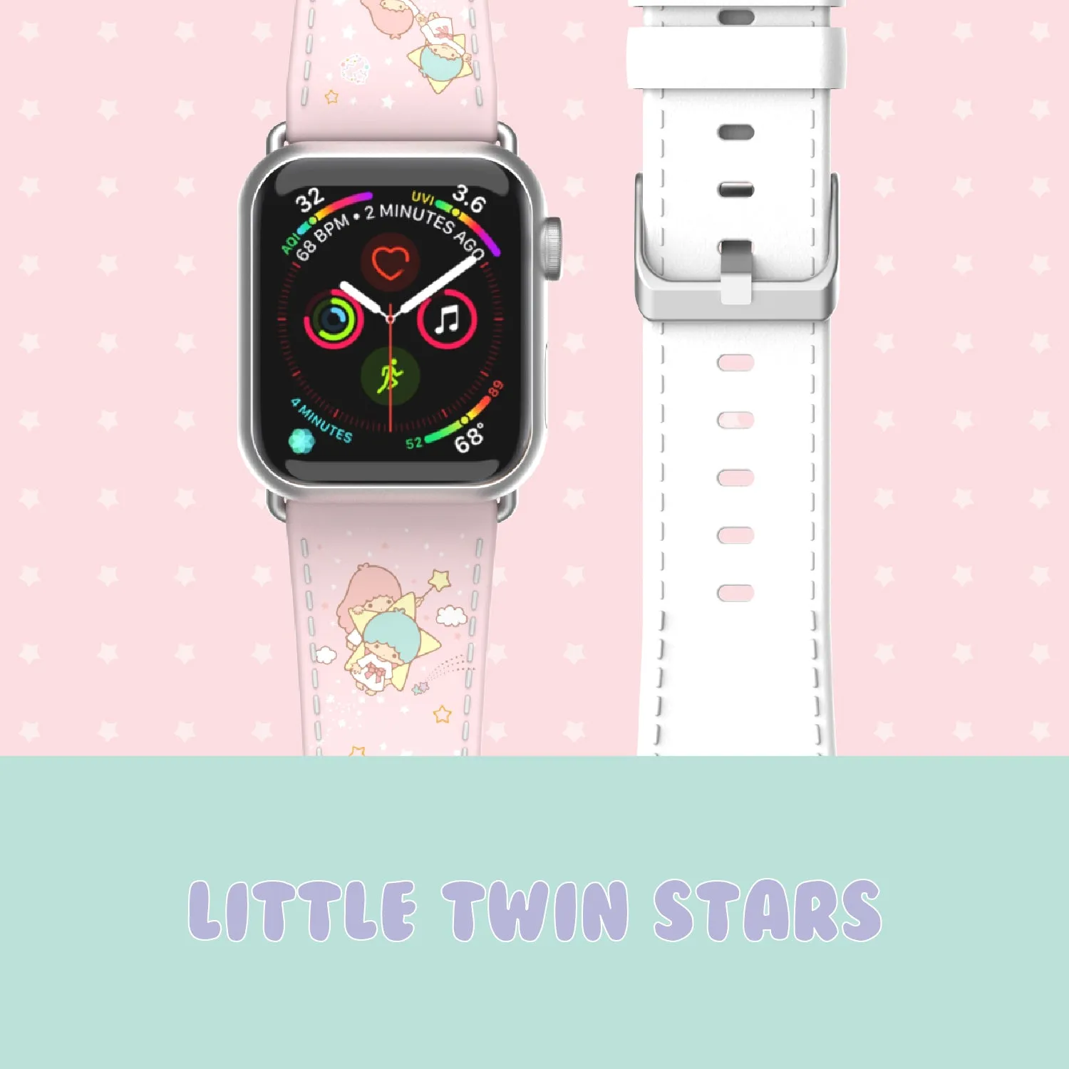 thecoopidea x Sanrio Hello Kitty My Melody Watch Strap Limited Edition (For Apple Watch 42mm/44mm)