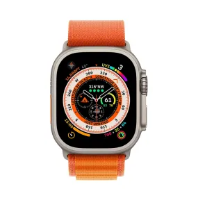 Ultra Titanium With Apple Logo (Double Strap)