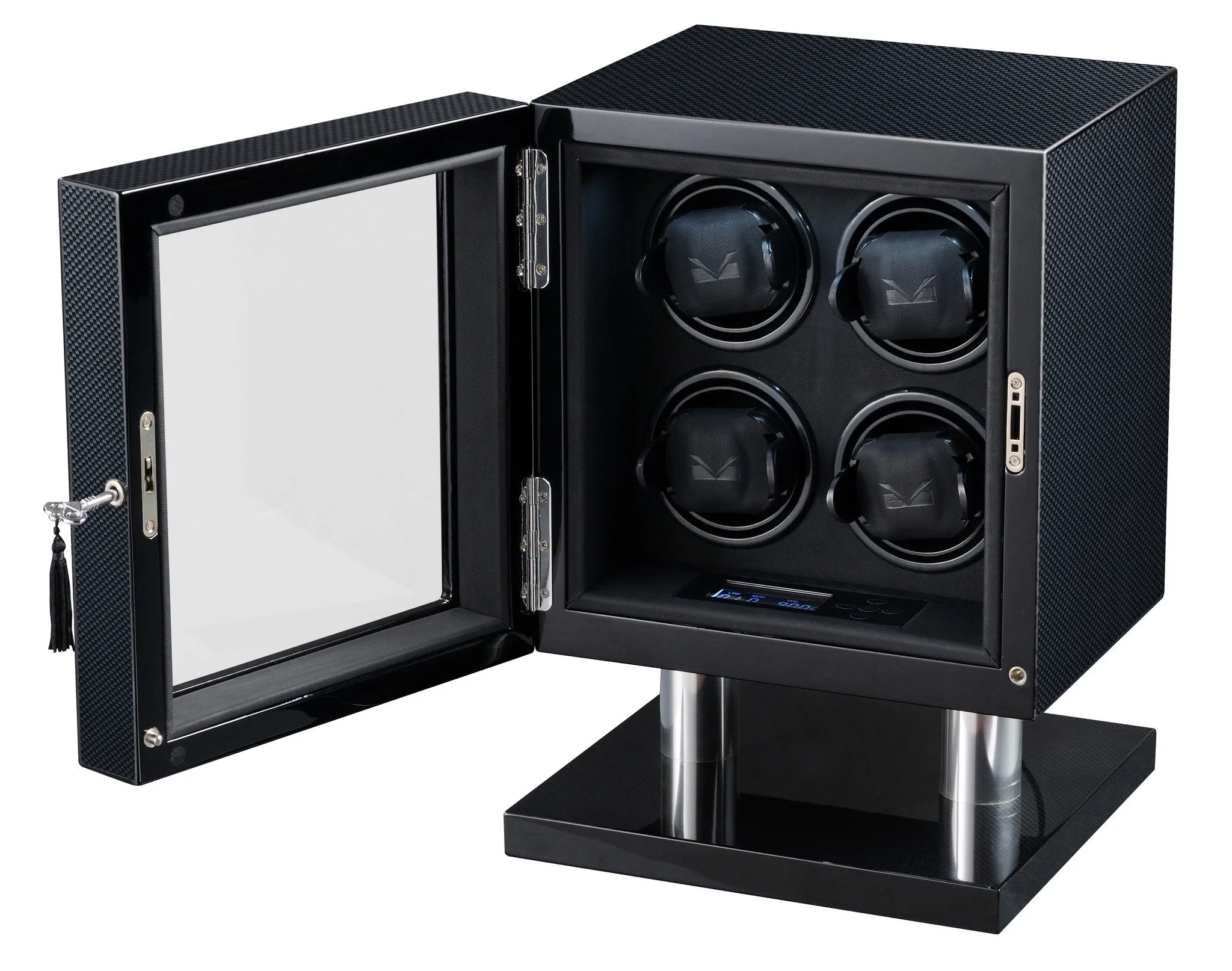 Volta Carbon Fiber Four Watch Winder