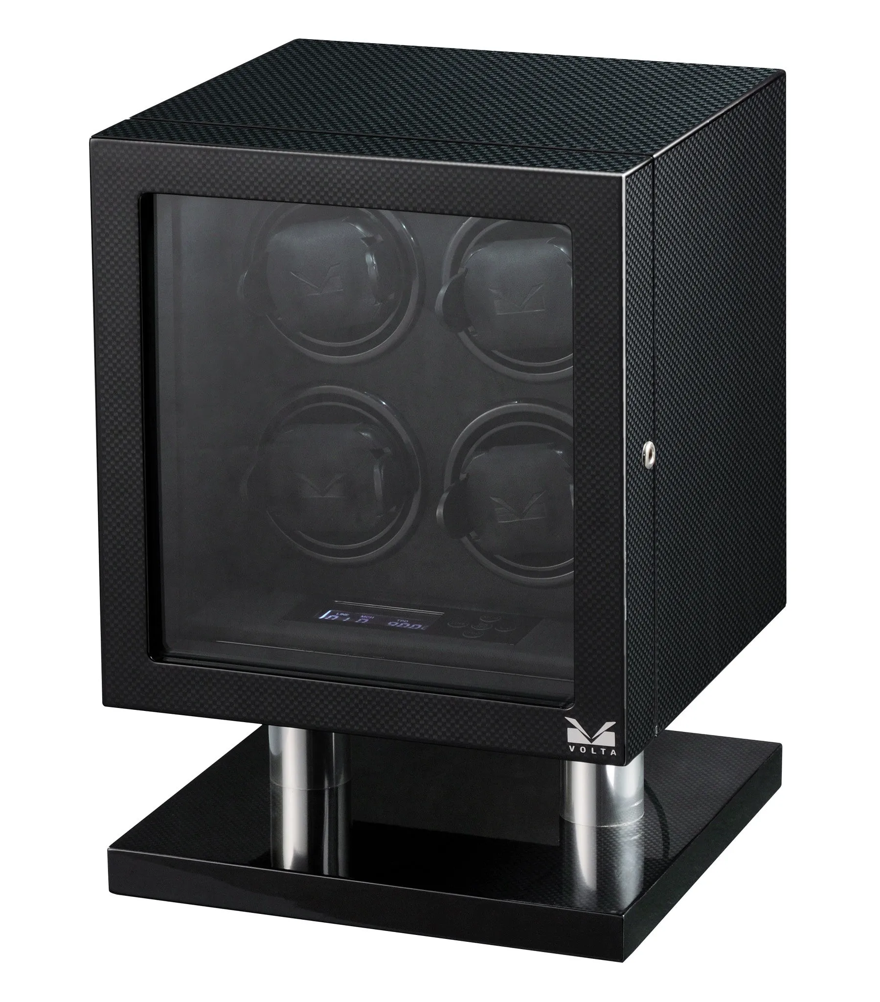Volta Carbon Fiber Four Watch Winder