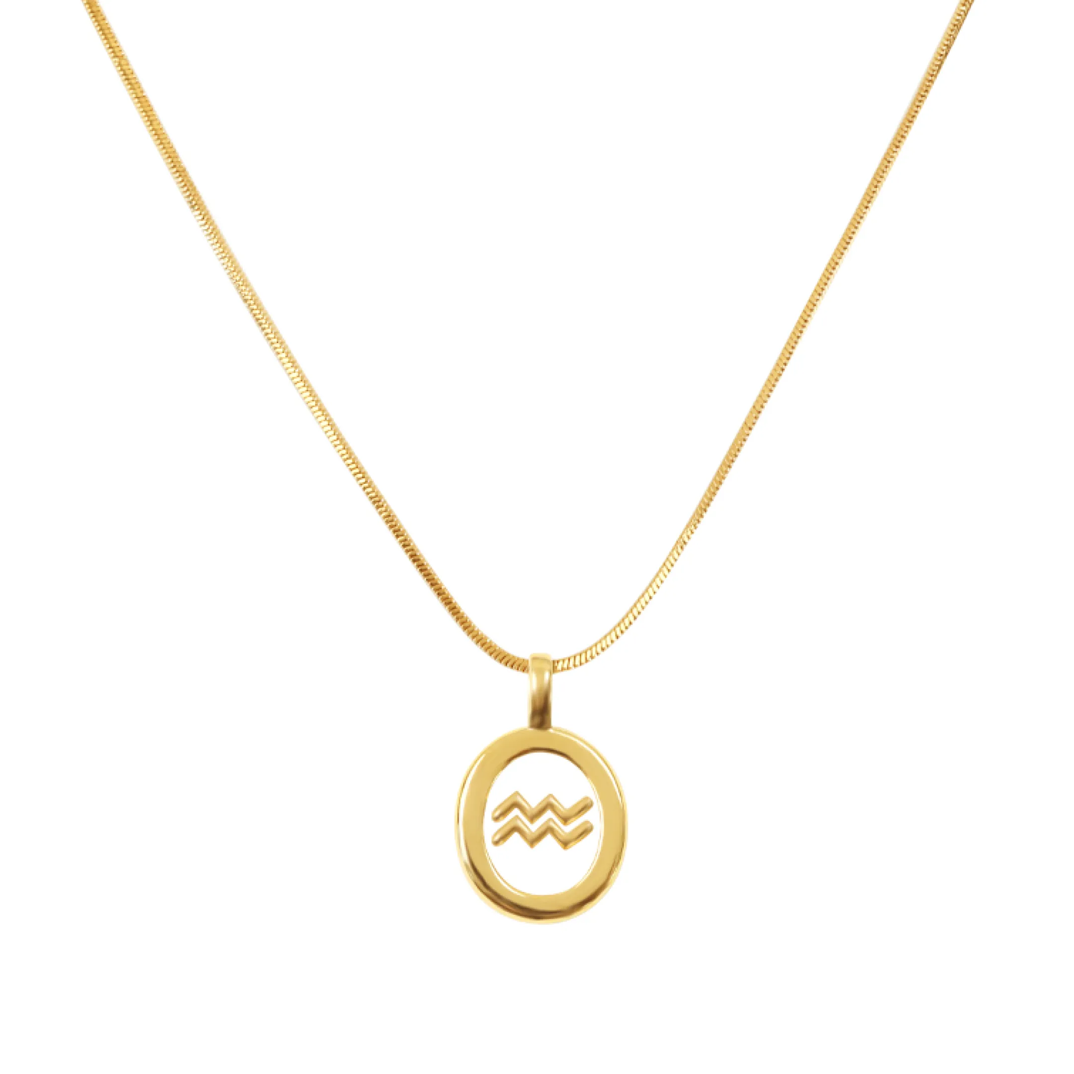 Zodiac Necklace - Aquarius